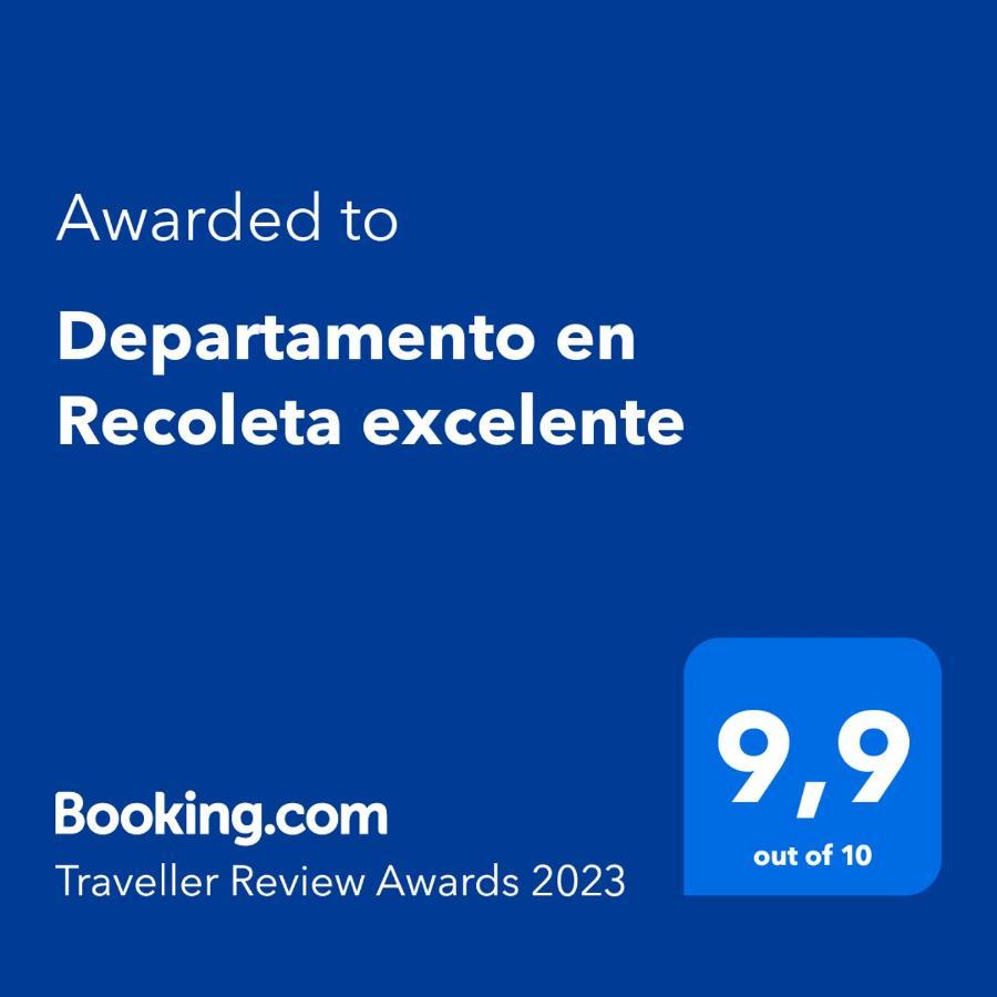 Departamento En Recoleta Excelente Apartman Buenos Aires Kültér fotó